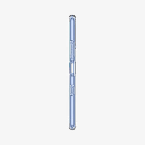 ACS03130 - Sony Xperia 10 III Case Ultra Hybrid in crystal clear showing the back